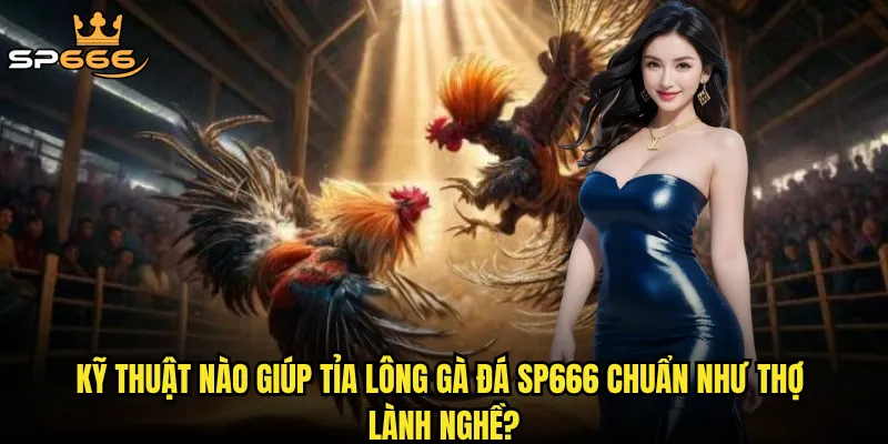 Tỉa lông gà đá Sp666 có phải là nghệ thuật quyết định sinh tử trên trường đấu? 3 Kỹ thuật nào giúp tỉa lông gà đá Sp666 chuẩn như thợ lành nghề?