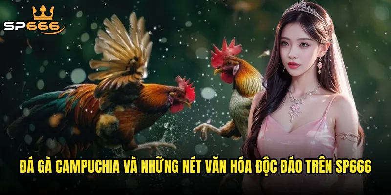 Đá gà Campuchia Sp666 có phải hình thức chọi kịch tính nhất không? 2 Đá gà Campuchia và những nét văn hóa độc đáo trên Sp666
