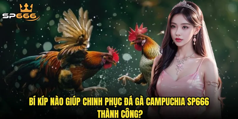 Đá gà Campuchia Sp666 có phải hình thức chọi kịch tính nhất không? 3 Bí kíp nào giúp chinh phục đá gà Campuchia Sp666 thành công?